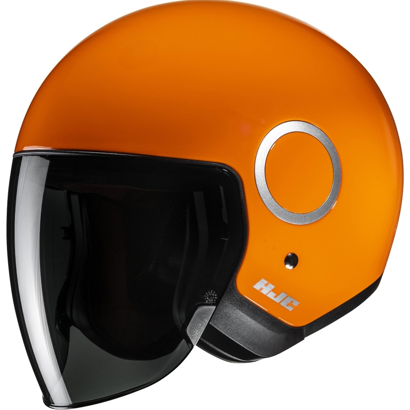 Åben motorcykelhjelm HJC RPHA 40 Ensfarvet orange