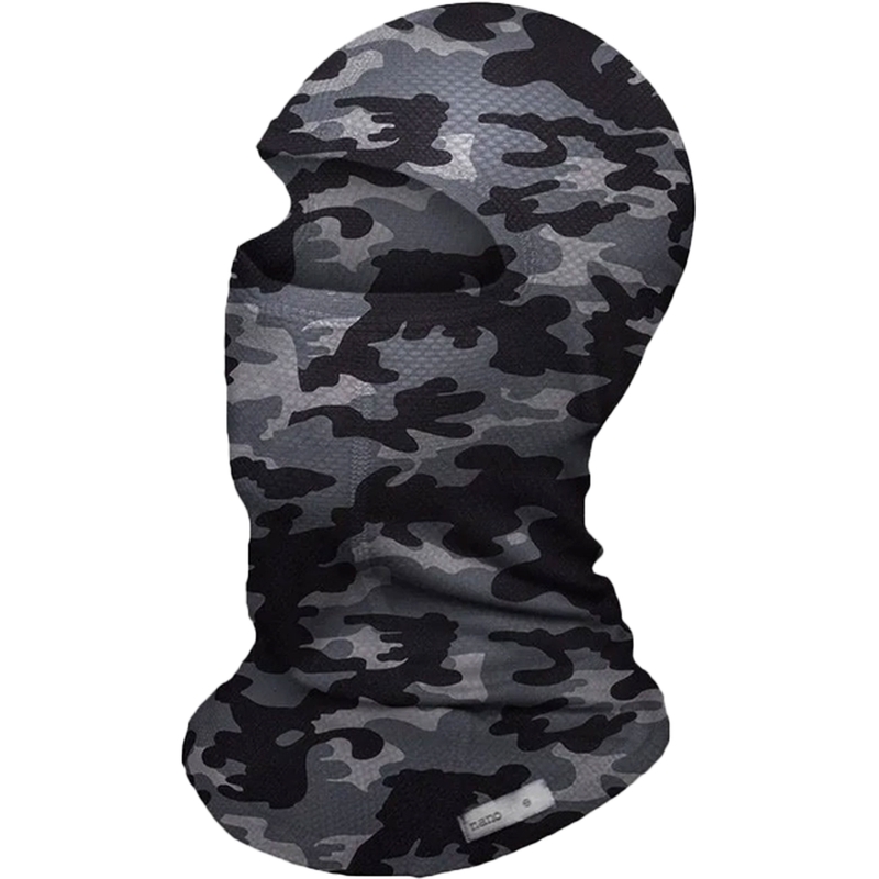 Motorcykelhætte nanosilver® camouflage grå