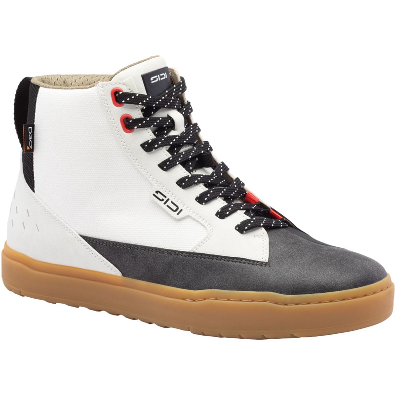 SiDi ARX Ice motorcykelstøvler hvid-sort