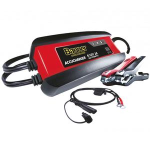 Banner Accucharger 2A batterioplader til 6/12V batterier