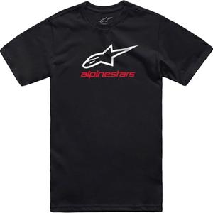 T-shirt Alpinestars Always 2.0 CSF sort-hvid-rød