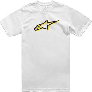 T-shirt Alpinestars Ageless Shadow CSF hvid-sort