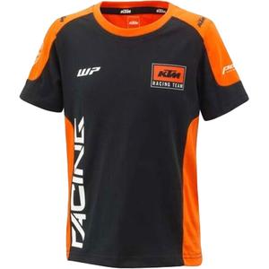 Børne-T-shirt KTM Team sort-orange