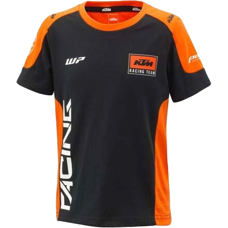 Børne-T-shirt KTM Team sort-orange
