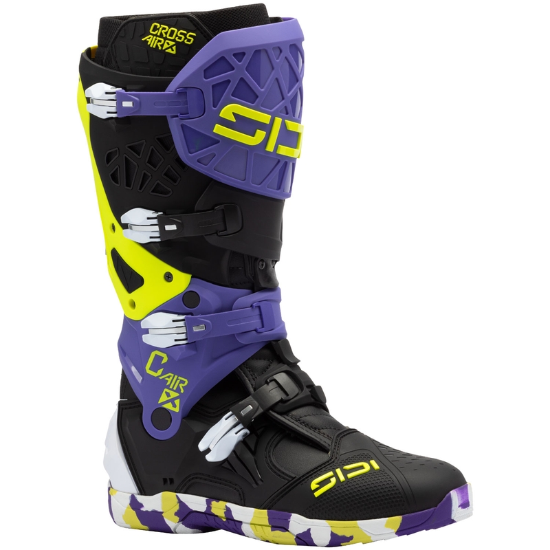 SiDi Crossair X motorcykelstøvler sort-lilla