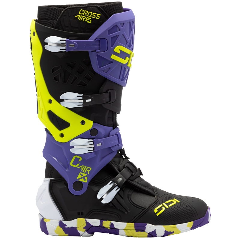 SiDi Crossair X motorcykelstøvler sort-lilla