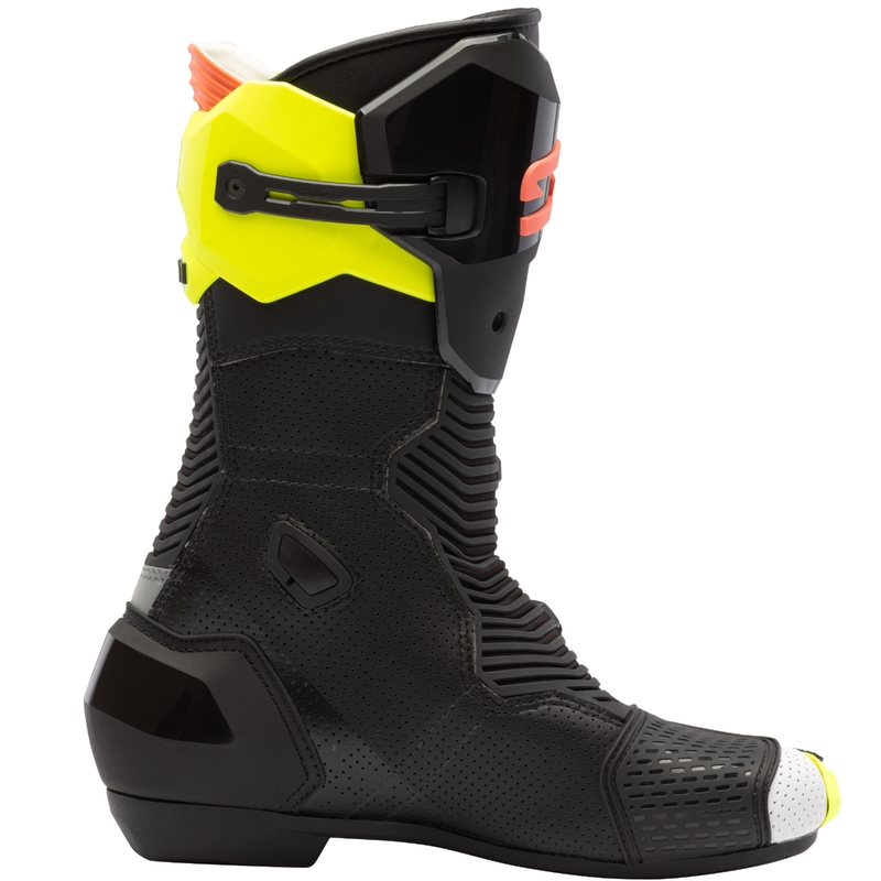 Motorcykelstøvler SiDi MAG 2 Air fluo gul-fluo koral