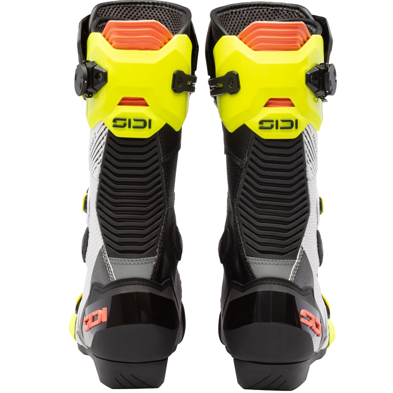 Motorcykelstøvler SiDi MAG 2 Air fluo gul-fluo koral