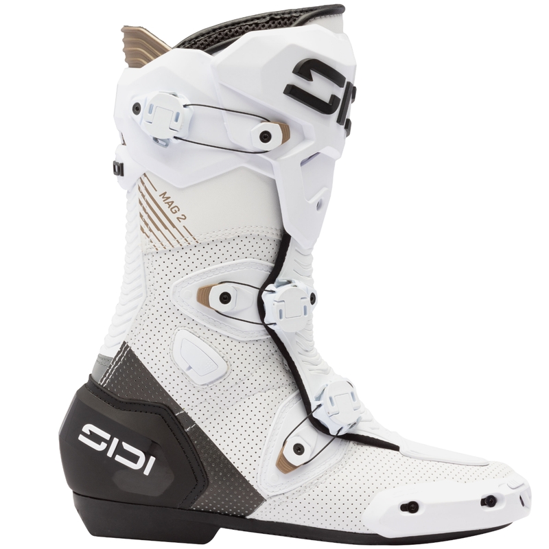SiDi MAG 2 Air motorcykelstøvler hvid-sort