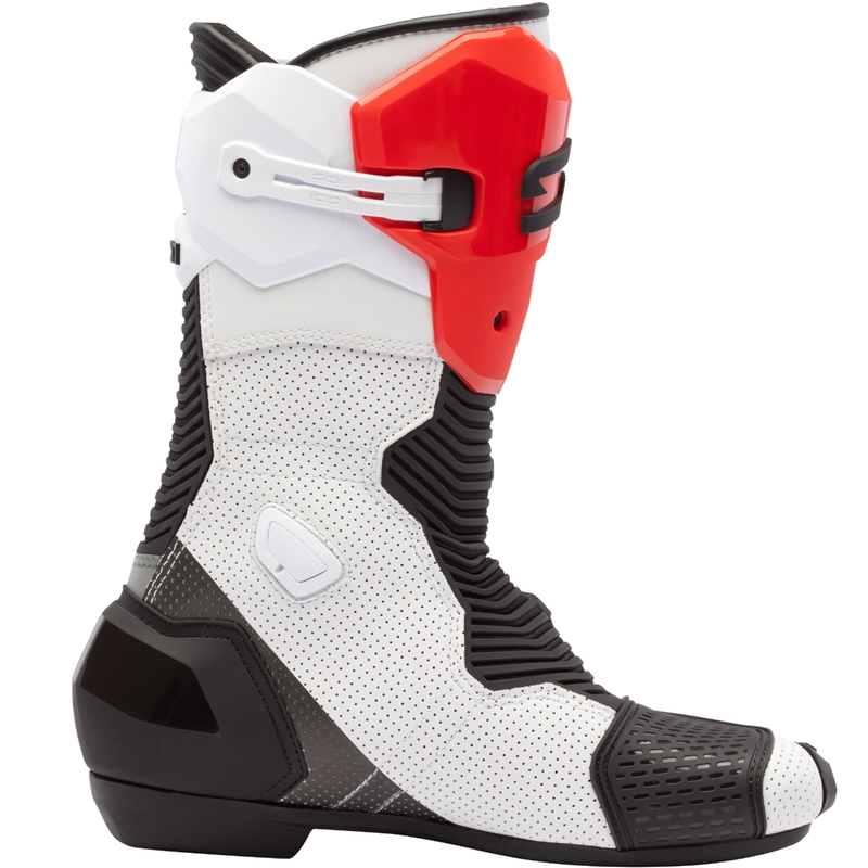 SiDi MAG 2 Air motorcykelstøvler hvid-sort-rød