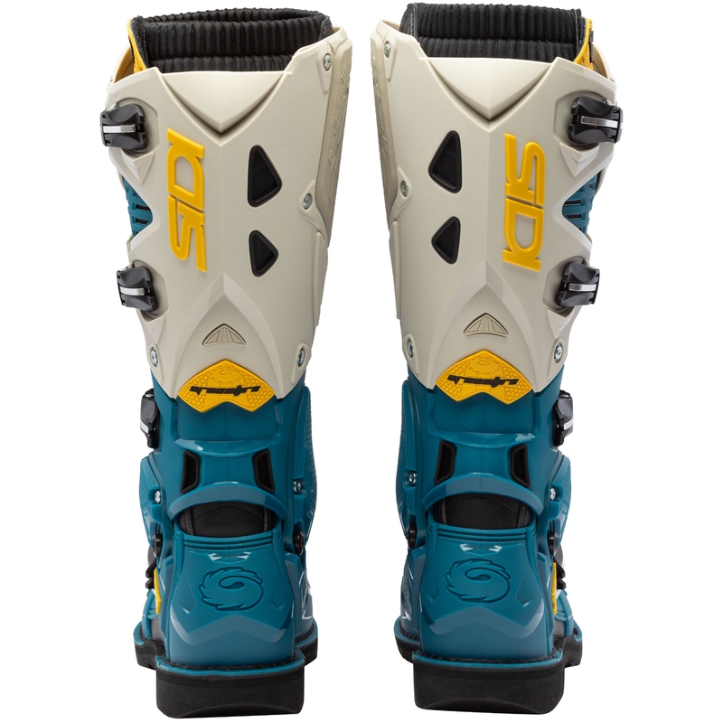 SiDi Crossfire 3 motorcykelstøvler beige-blå