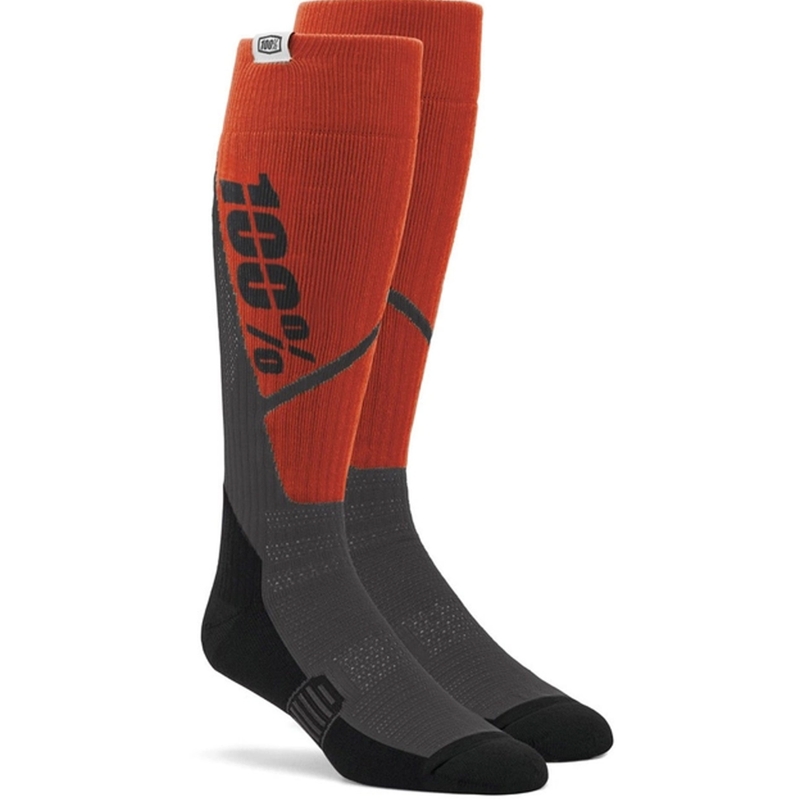 Sokker 100% - USA Torque MX orange-grå