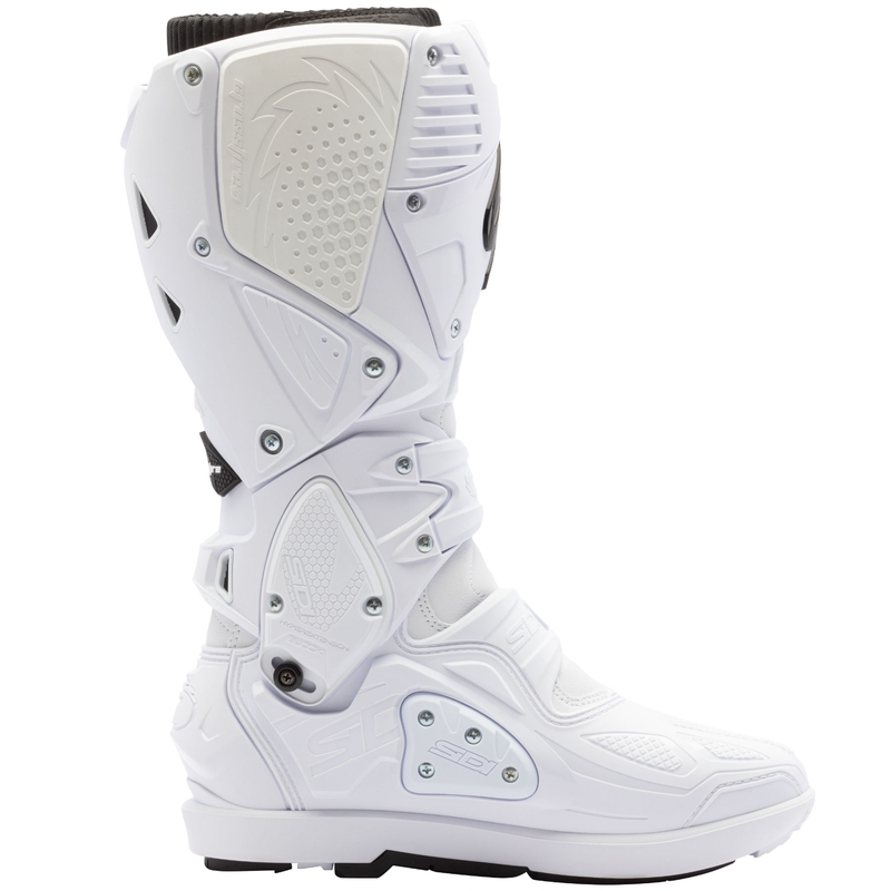 SiDi Crossfire 3 SRS motorcykelstøvler hvid-sort