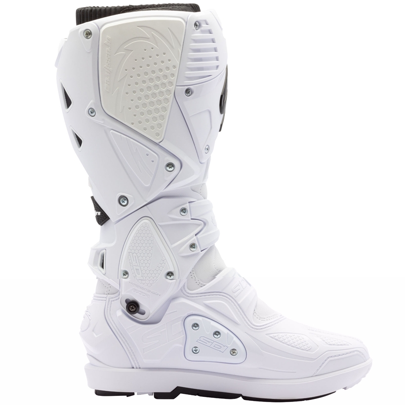 SiDi Crossfire 3 SRS motorcykelstøvler hvid-sort