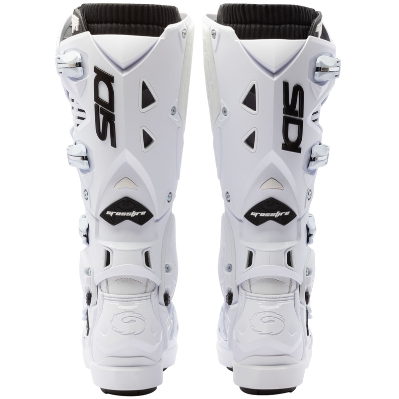SiDi Crossfire 3 SRS motorcykelstøvler hvid-sort