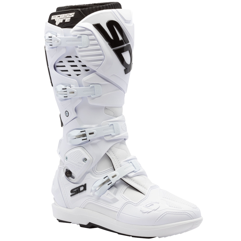 SiDi Crossfire 3 SRS motorcykelstøvler hvid-sort