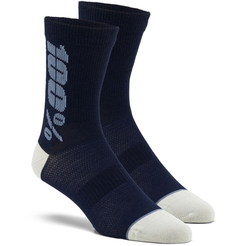 Sokker 100% - USA Rythym Merino Wool blå