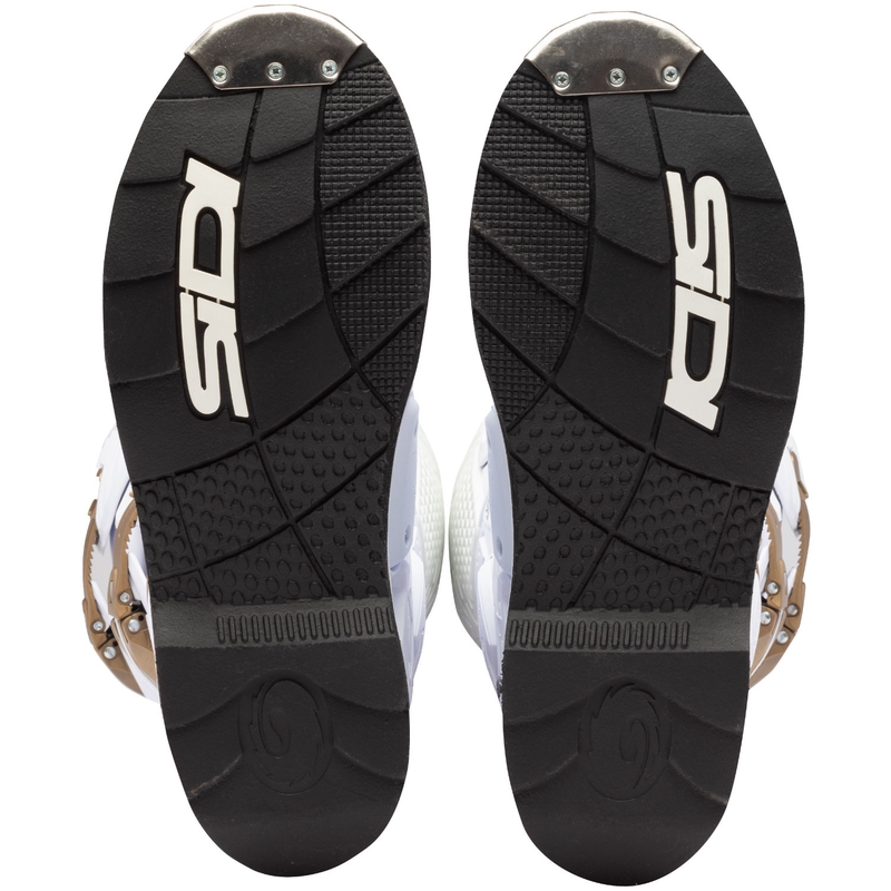 SiDi Crossfire 3 motorcykelstøvler hvid-bronze