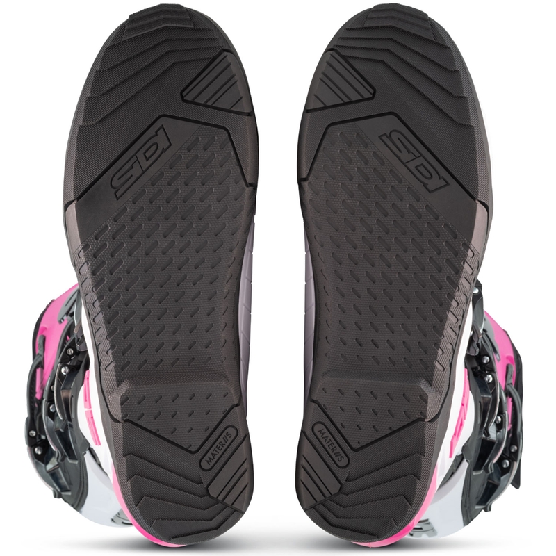 SiDi X Power SC motorcykelstøvler hvid-sort-pink