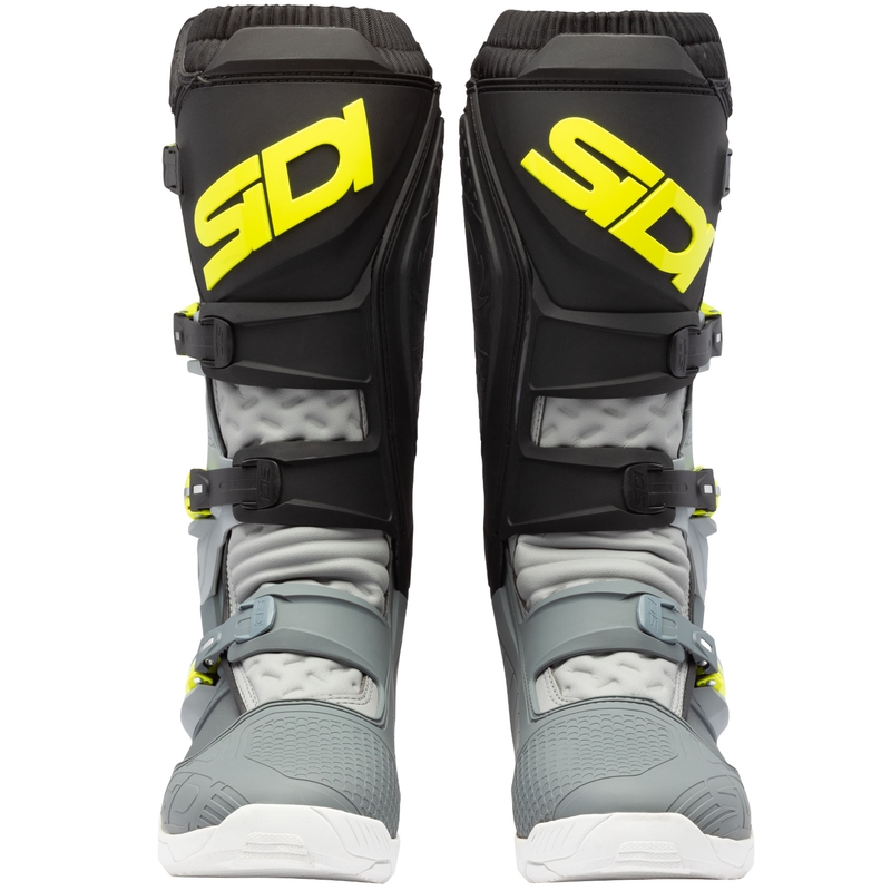SiDi X Power SC motorcykelstøvler grå-fluo gul