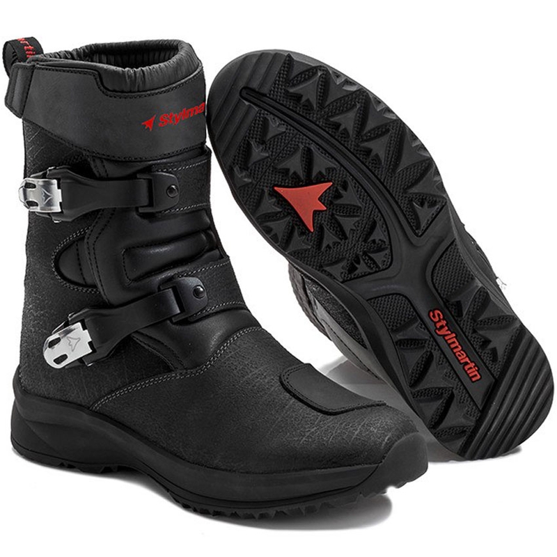 Motorcykelstøvler Stylmartin Navajo Evo Low WP sorte