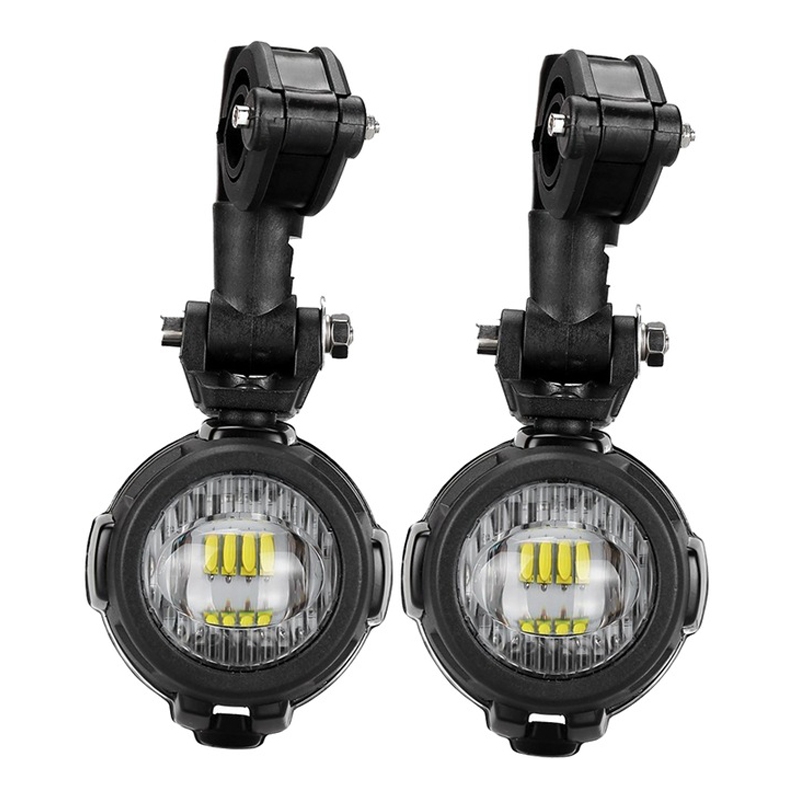 Ekstra LED-lygter St Tuning med beskyttelsesdæksel til BMW R1200 GS og R1250 GS LC 2013-2019