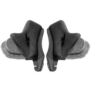 Kindbeskyttere til Airoh Commander motorcykelhjelme, sort