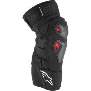 Alpinestars Bionic Pro Plasma knæbeskyttere sort-rød-hvid