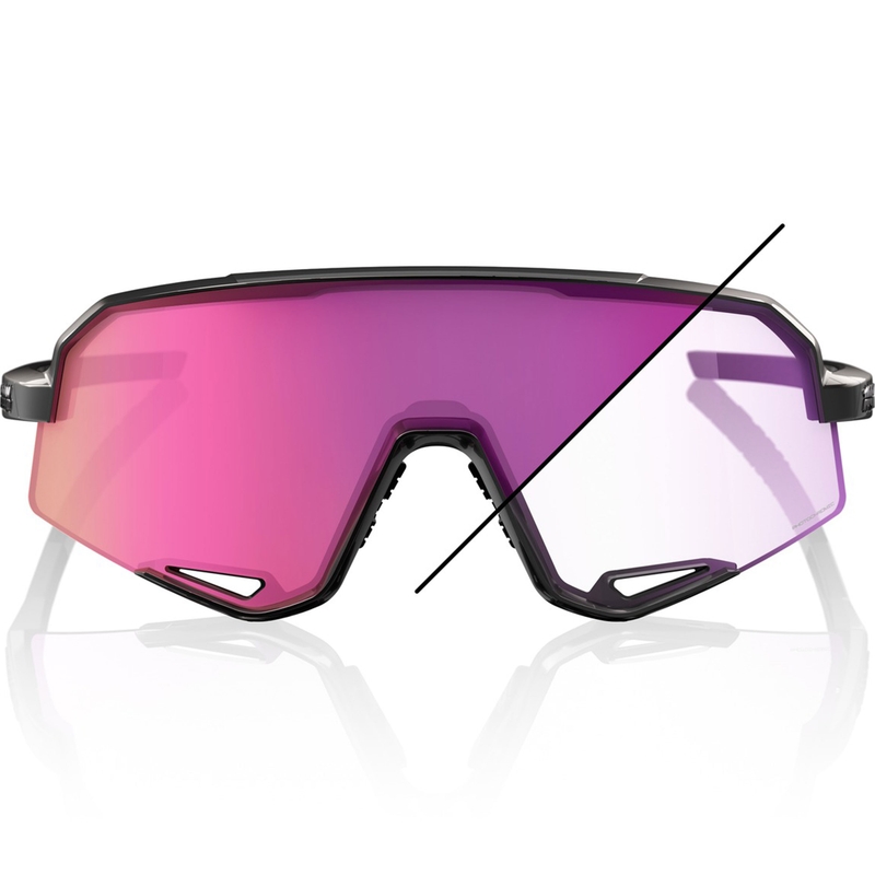 100% Slendale solbriller med lilla fotokromiske linser