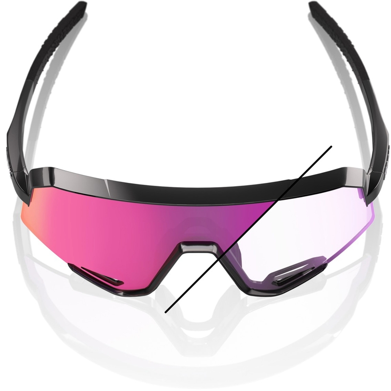 100% Slendale solbriller med lilla fotokromiske linser