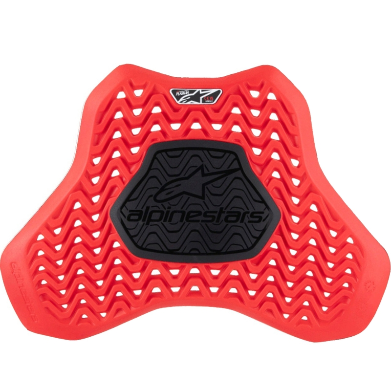 Alpinestars Nucleon Plasma Racing rød og sort indsættelig brystbeskyttelse