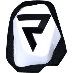 Knæbeskyttere Rebelhorn hvid-sort