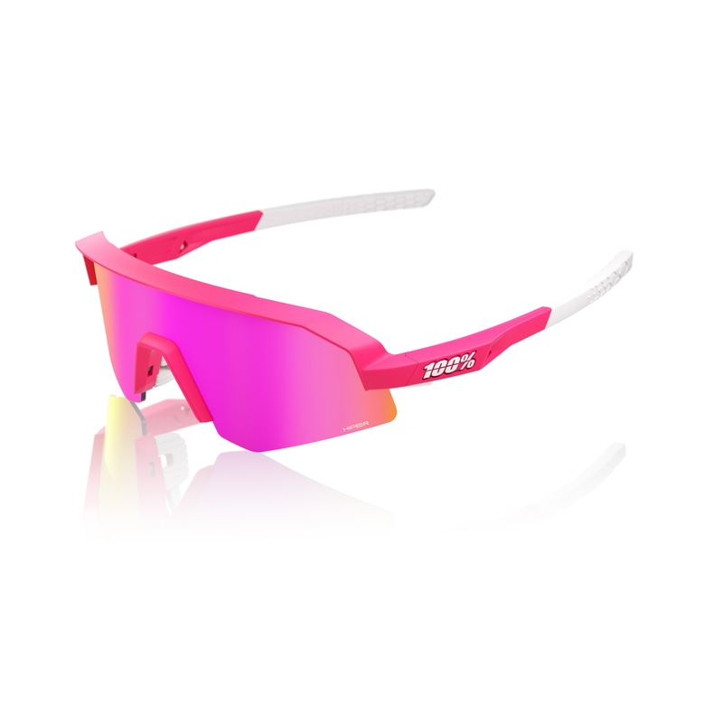 Børnesolbriller 100% Slendale med HIPER pink glas