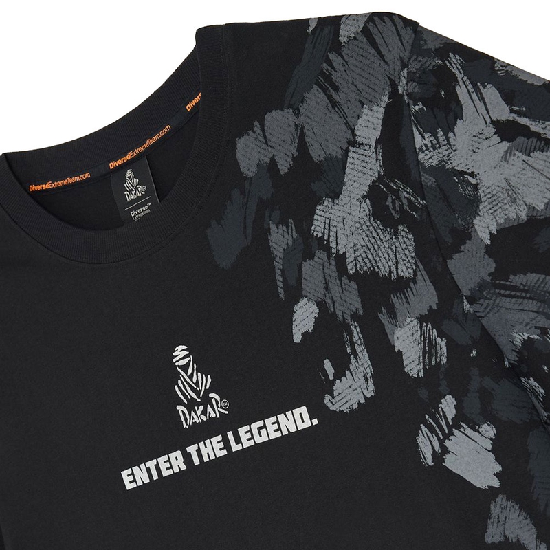 Dakar CAMO 256 T-shirt sort