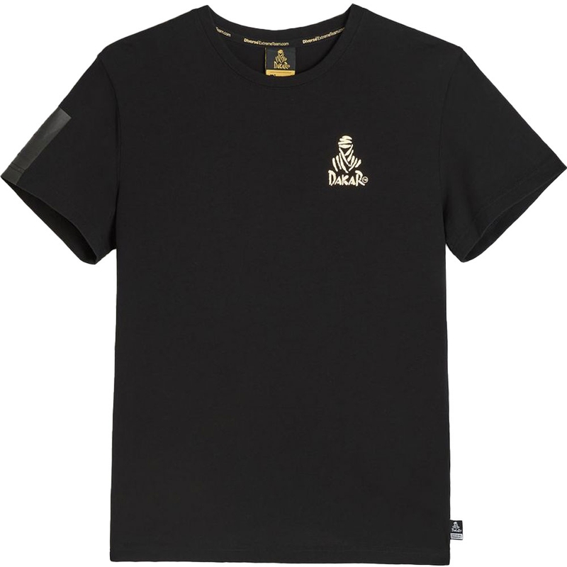 Dakar LOGO SM 256 T-shirt sort