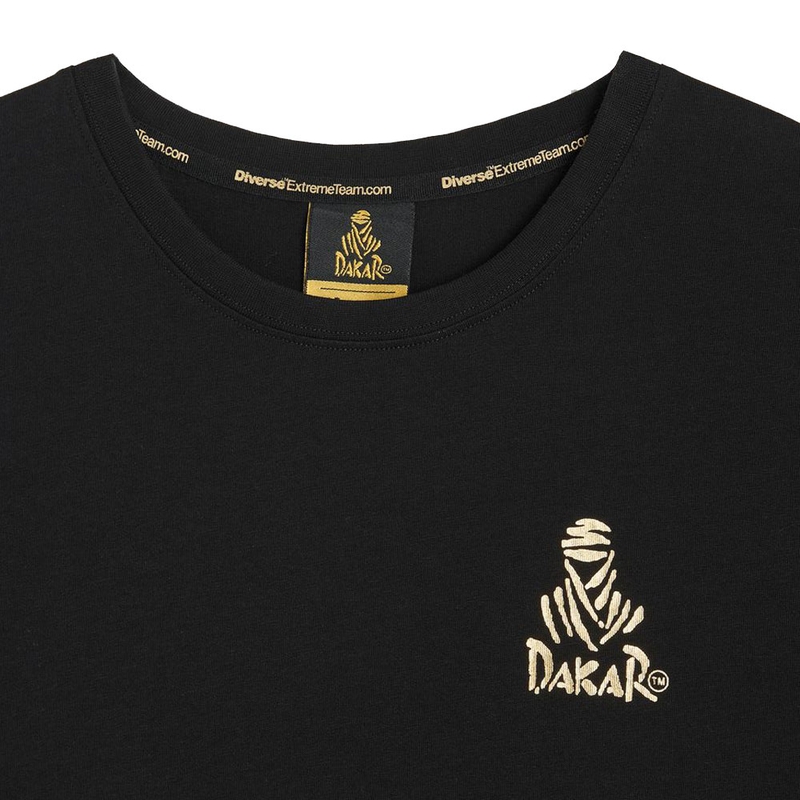 Dakar LOGO SM 256 T-shirt sort