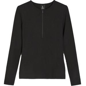 Dame Dakar DKR Zipp T-shirt, sort