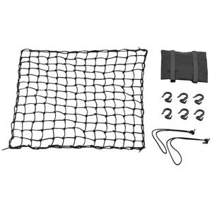 Fleksibelt bagagenet til motorcykel med plastkroge Daytona 60 x 60 cm sort