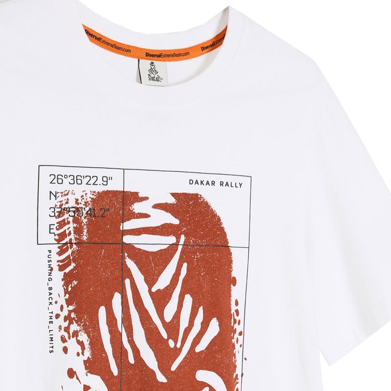 Dakar DES 1425 hvid T-shirt