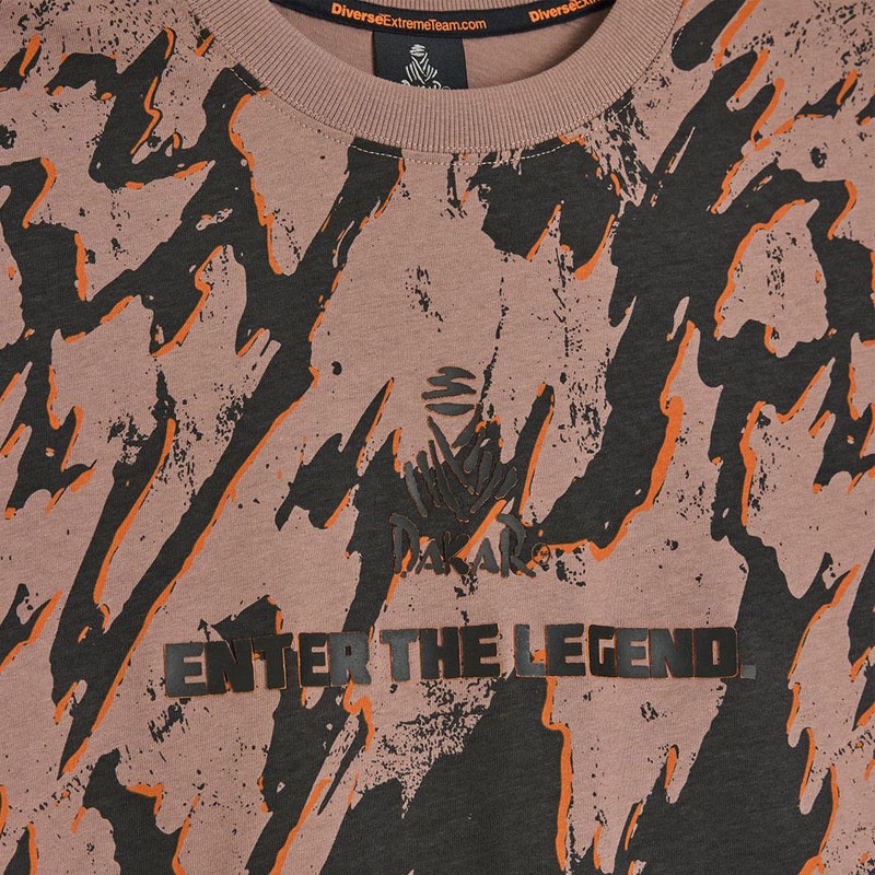 T-shirt Dakar DES 1825 camo dark