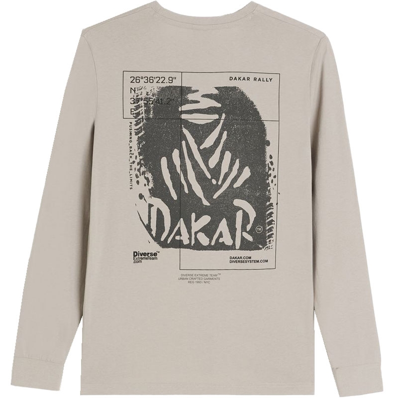 Dakar VIP LG 0425 lysegrå T-shirt