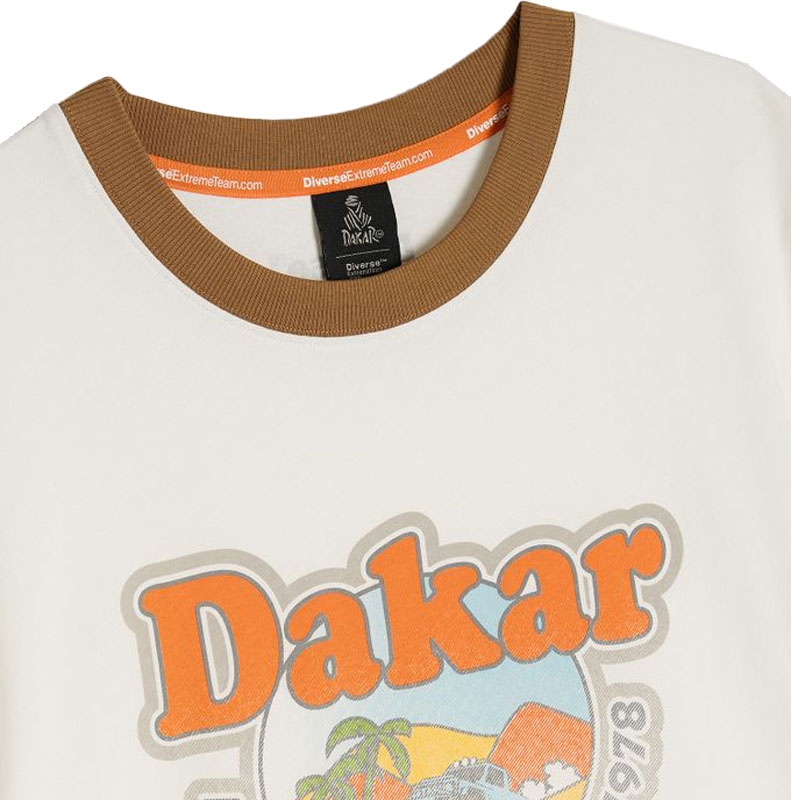Dakar DES VINT MOR T-shirt hvid