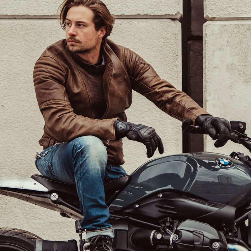 Motorcykeljeans Revit Carlin SK Extra Cropped, Blå