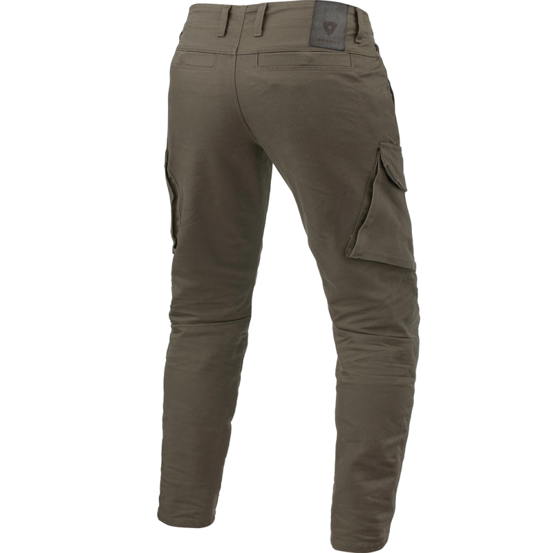 Revit Cargo 2 TF Ekstra Cropped Motorcykeljeans Khaki