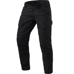Revit Cargo 2 TF Ekstra Cropped Motorcykeljeans, Sort