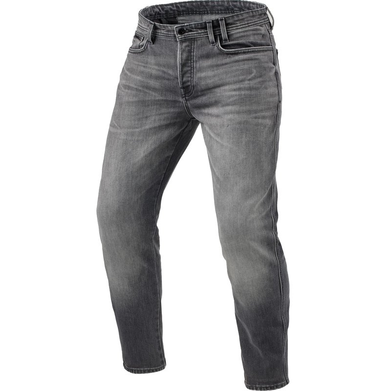 Revit Ortes TF Ekstra Cropped Motorcykeljeans, Vasket Grå