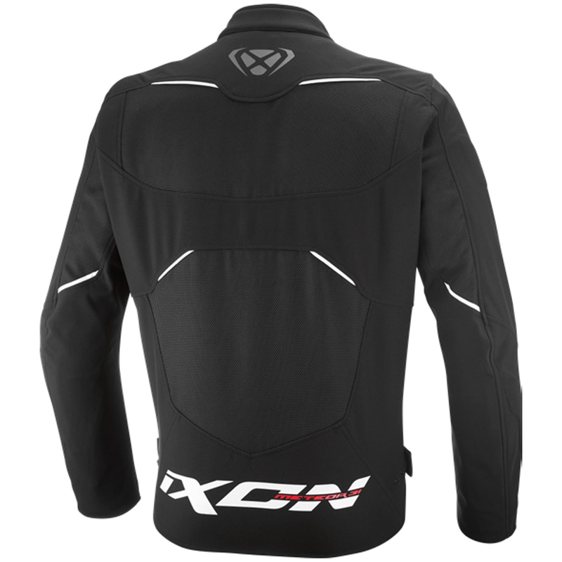 IXON Meteor 31 motorcykeljakke sort-hvid