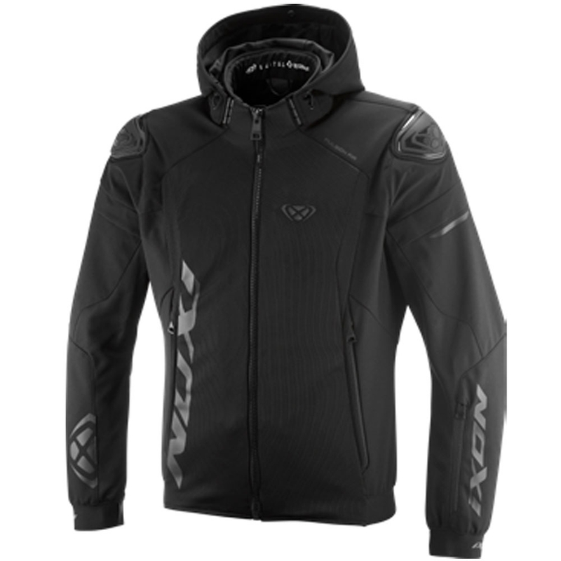 IXON Pulsion Air motorcykeljakke sort