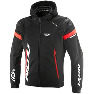 IXON Pulsion Air motorcykeljakke sort-hvid-rød