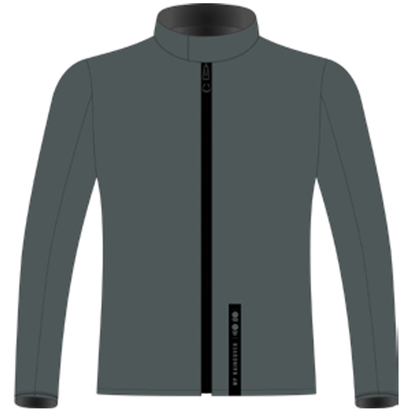 Motorcykeljakke IXON Ostro sort-fluo rød